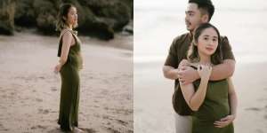 7 Foto Gritte Agatha Pamer Baby Bump di Maternity Shoot Terbaru, Body Langsingnya Curi Perhatian