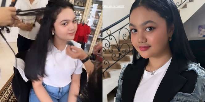 10 Foto Amora Lemos Tampil Dengan Rambut Lurus, Aura Diva Sudah Terpancar Sejak Dini!