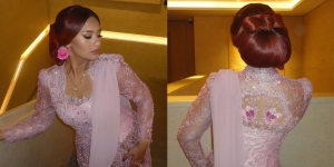 Curi Perhatian, Ini 8 Foto Zahwa Massaid Pakai Kebaya Pink di Acara Siraman Aaliyah