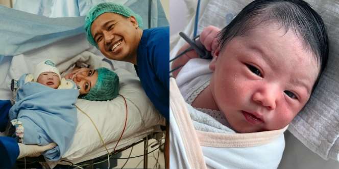 10 Foto Clairine Clay Istri Joshua Suherman Melahirkan Anak Pertama, Wajah Anaknya Gemes Banget!