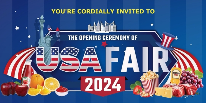 Indonesia Berkolaborasi dengan Amerika Serikat dalam USA FAIR 2024, Hadirkan Promo Makanan di Gerai Ranch Market!