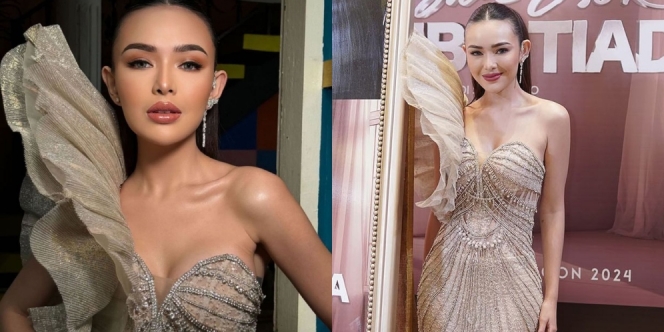 Foto Penampilan Amanda Manopo di Showcase Film Bila Esok Ibu Tiada, Aura Sang Bintang Tuai Pujian