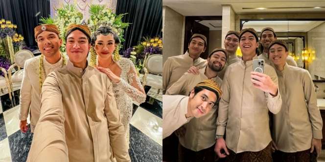 10 Foto El Rumi Jadi Groomsmen di Pernikahan Aaliyah Thariq, Sosok Gandengan Baru Jadi Sorotan Warganet