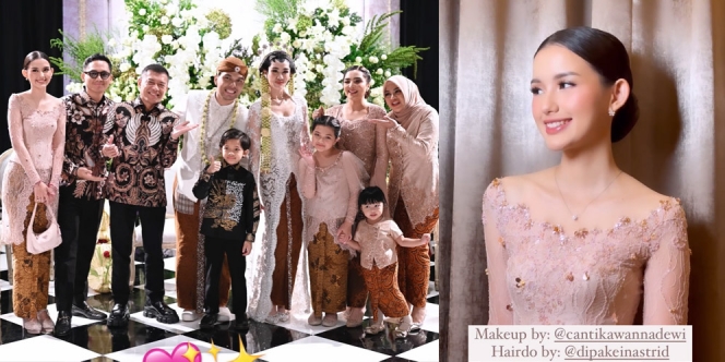 10 Foto Sarah Menzel di Akad Nikah Aaliyah dan Thariq, Kecantikannya Langsung Curi Perhatian!