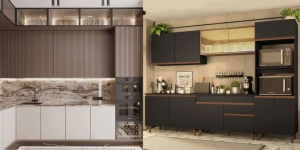 8 Gaya Desain Kitchen Set Bahan HPL yang Budgetless tapi Terlihat Mewah Mempesona