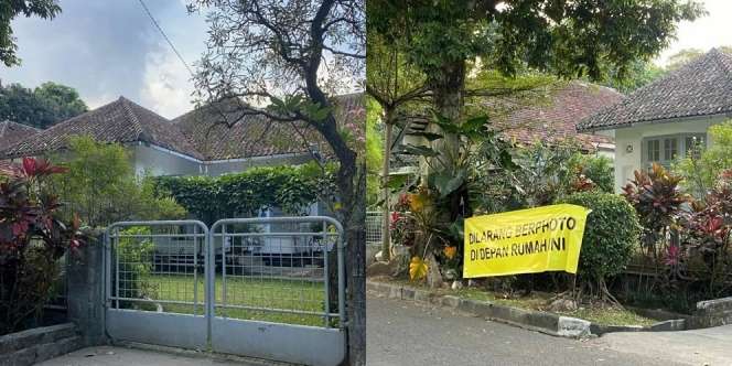 Ada Larangan Foto di Depan Rumah Milea di Bandung, Ini Alasannya!