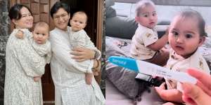 8 Foto Bahagianya Masayu Clara dan Suami yang Umumkan Kehamilan ke-2