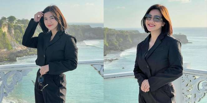 Deretan Foto Felicya Angelista saat Mode Wanita Karier, Dibilang Mirip Song Hye Kyo!