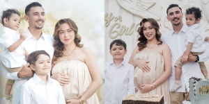 10 Momen Gender Reveal Anak Ketiga Jessica Iskandar, Seru Banget Dihadiri Keluarga dan Sahabat