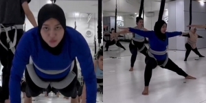 Aurel Hermasnyah Bagikan Momen Saat Bungee Workout, OTW Body Goals nih!