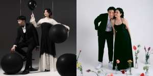 11 Inspirasi Prewedding dengan Baju Hitam yang Glamour sekaligus Fun!