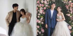 11 Konsep Prewedding ala Korea di Studio yang Sederhana, Manis dan Elegan