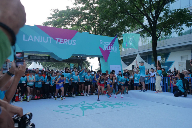 Rexona Run 2024: 3.500 Pelari, Semangat #LanjutTerus yang Gak Ada Habisnya!