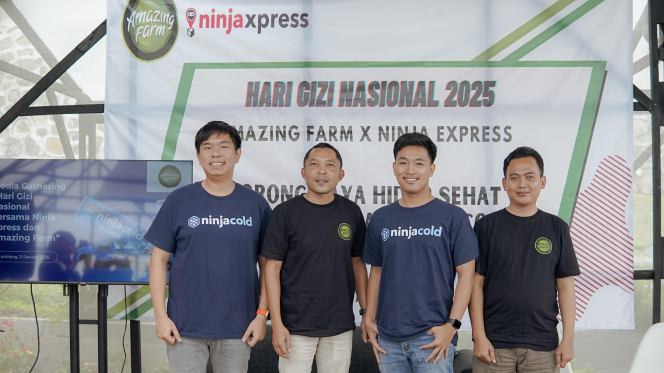 Kolaborasi Epic Ninja Xpress dan Amazing Farm: Tetap Segar di Hari Gizi Nasional 2025!