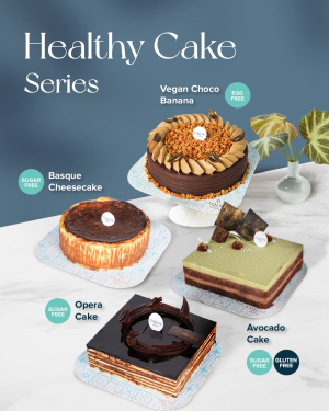 Cake Cantik, Hati Tenang: Healthy Cake Series dari Exquise Patisserie Siap Manjakan Lidah Tanpa Rasa Bersalah
