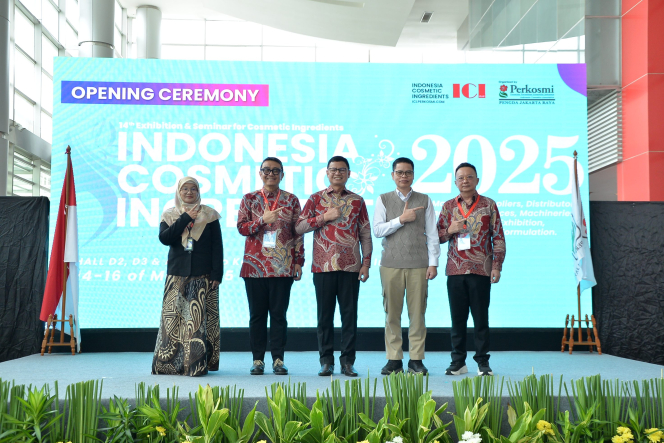 Dorong Inovasi dan Pertumbuhan Industri Kosmetika Nasional, PERKOSMI Gelar Indonesia Cosmetic Ingredients (ICI) 2025 ke-14