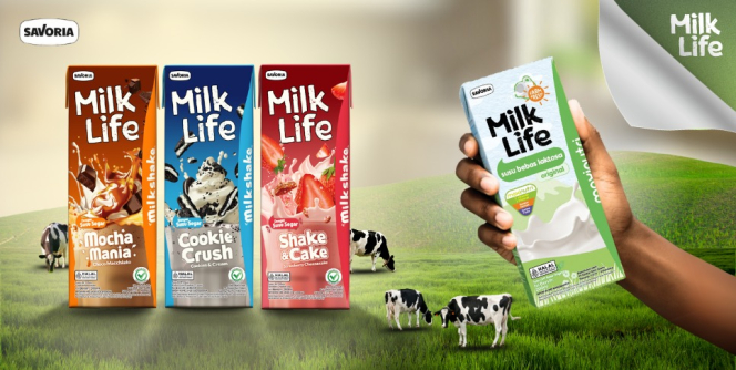 MilkLife: Pilihan Susu dan Milkshake untuk Gaya Hidup Sehat & Seru Setiap Hari