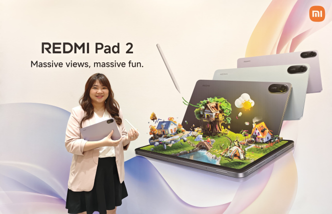 Redmi Pad 2 Resmi Meluncur di Indonesia, Tablet Serbaguna untuk Keluarga Modern