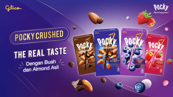 Pocky Crushed Fruits: Snack baru dengan Buah Asli