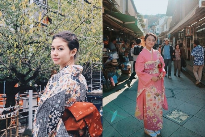 Sama-Sama Blasteran Jepang, Gini Bedanya Gaya Fashion Yuki Kato dan Michelle Ziudith 
