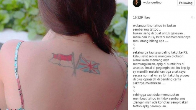 Jarang Diumbar, 14 Artis Indonesia Ini Ternyata Punya Tato di Bagian Tersembunyi Tubuhnya Lho!