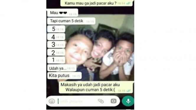 6 Alasan Putus yang Bikin Ngakak, Karena Muka Kayak Maling Aja Ada!