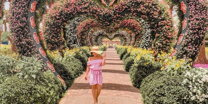 Intip Keindahan Dubai Miracle Garden, Taman Bunga Terbesar di Dunia yang Kembali Dibuka