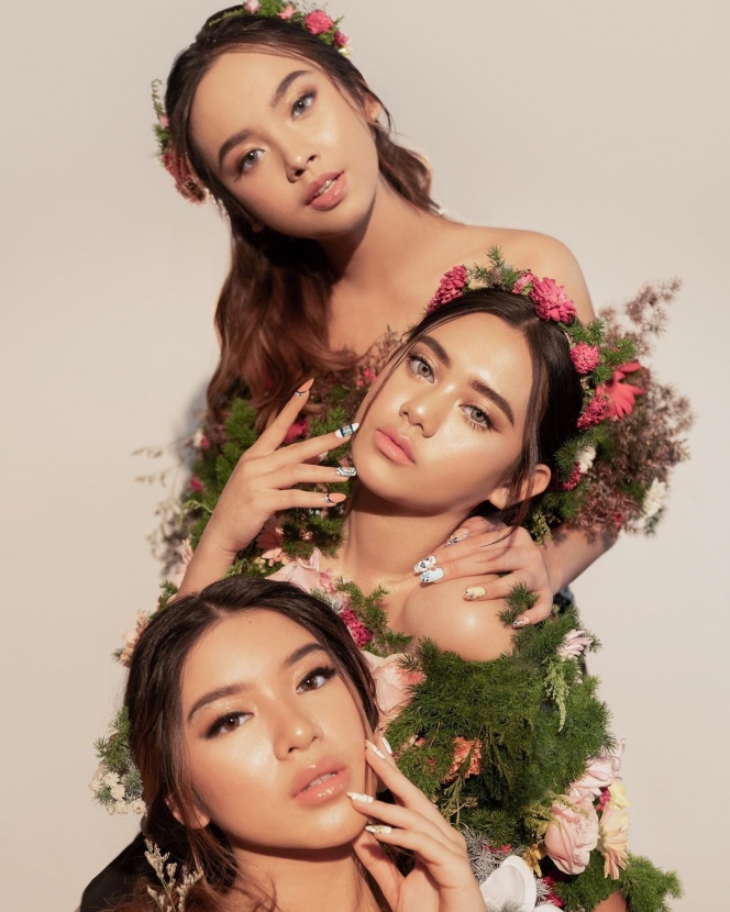 Cantik dan Berbakat, Ini Pesona Tiara Andini, Lyodra dan Ziva Magnolya yang Mirip Peri Bunga