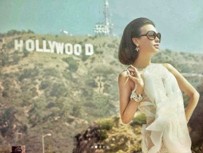Memesona Sejak Dulu, Ini 9 Potret Jadul Sophia Latjuba saat Jadi Model di Los Angeles