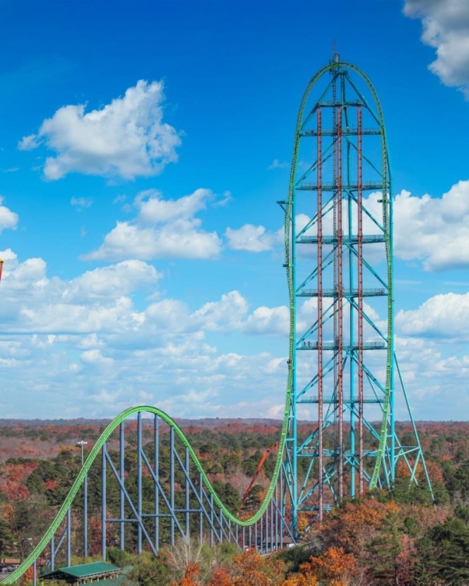 10 Potret Roller Coaster Paling Tinggi dan Menakutkan di Dunia, Siapa Berani Coba?