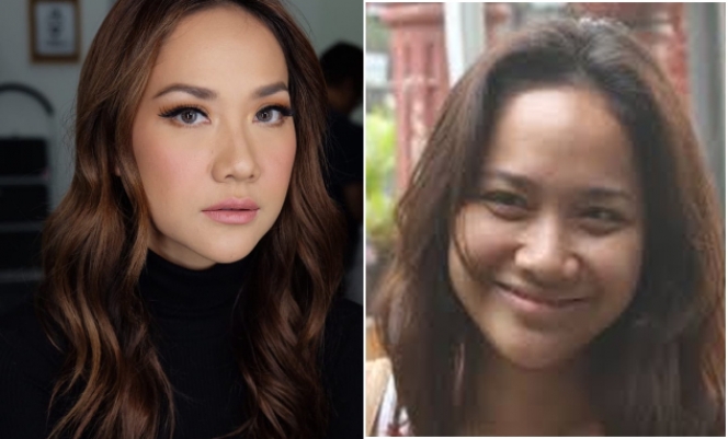 10 Perbandingan Wajah Selebriti Indonesia Sebelum dan Sesudah Pakai Make Up, Bikin Pangling!