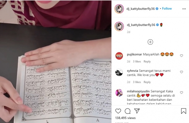 Ini 7 Momen DJ Katty Butterfly Sambut Bulan Ramadan Pertama Kali Sebagai Mualaf