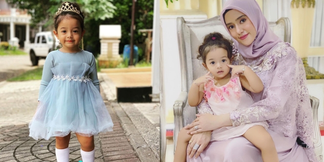 Bak Princess Cilik, Ini Pesona Queen Eijaz Anak Fairuz A Rafiq yang Cantik dan Menggemaskan