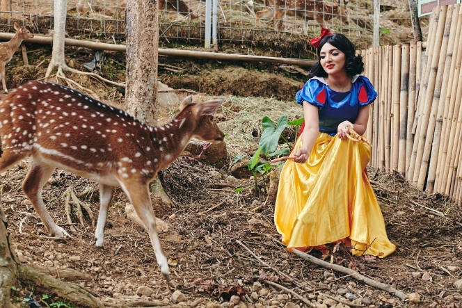 Bikin Pangling, Ini Pesona Ashanty dengan Kostum Disney Princess yang Keren Banget!
