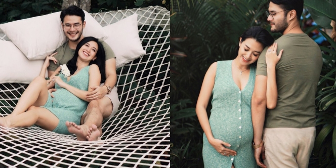 Sempat Sembunyikan Kehamilan, Sylvia Fully Bagikan Maternity Shootnya Bareng Kevin Andrean