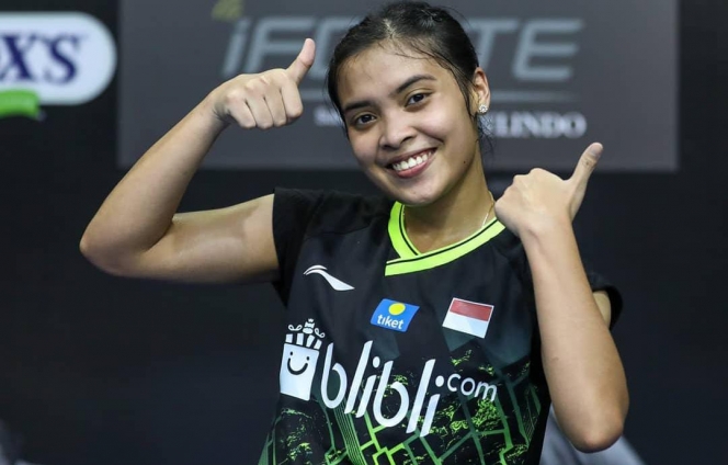 Ini Potret Gregoria Mariska Tunjung, Atlet Badminton yang Habisi Gadis Myanmar di Olimpiade Tokyo