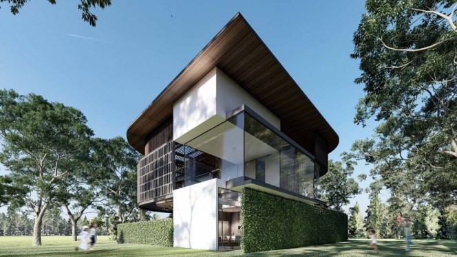 Ini Potret yang Diduga Rumah Baru Ayu Ting Ting, Designnya Super Mewah dan Modern!