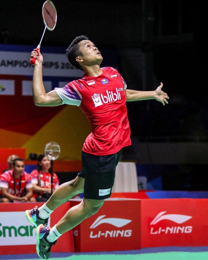 Ini Potret Anthony Sinisuka Ginting, Badminton Pria Tunggal yang Berhasil Raih Medali Perunggu