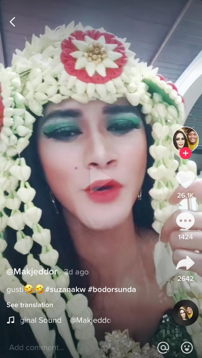 Potret Kembaran Ratu Horor Suzanna, Mirip Banget padahal Cowok!