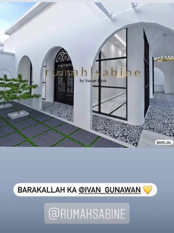 Mewah, Ini Potret Desain Masjid Ivan Gunawan yang Dibangun dengan Uang dari Deddy Corbuzier