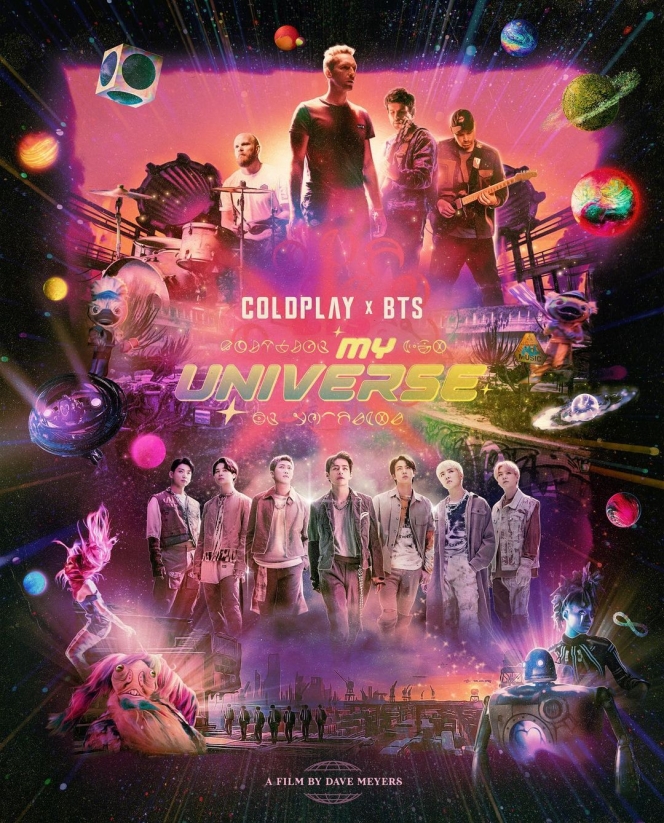 Sederet Fakta Tentang Kolaborasi Coldplay x BTS My Universe