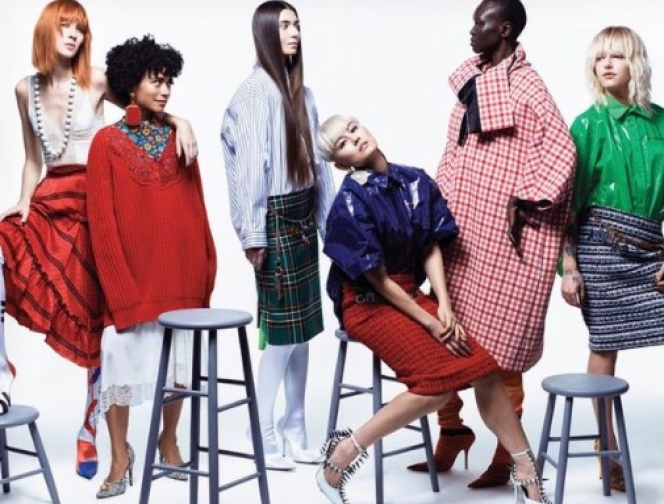 7 Potret Agnez Mo untuk Majalah Vogue, Rambut Undercutnya Bikin Warganet Salah Fokus