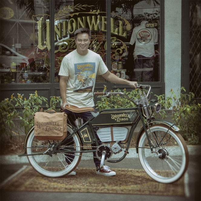 7 Potret Sepeda Listrik Kolaborasi Brand Baim Wong dan David Bayu, Modern tapi Klasik