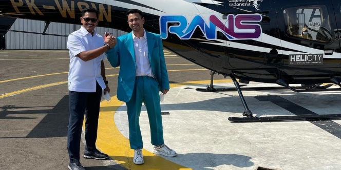 Makin Sukses, Raffi Ahmad Kini Beli Helikopter Pribadi?