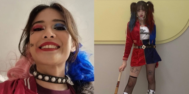 Dandan ala Harley Quinn di Perayaan Halloween, Ini 5 Gaya Giselle Aespa dan Dian Sastro