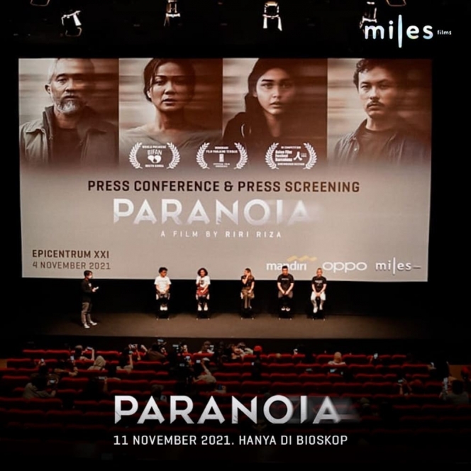 7 Fakta Menarik Film Paranoia, Lakukan Syuting Hanya di Satu Tempat Saja lho!