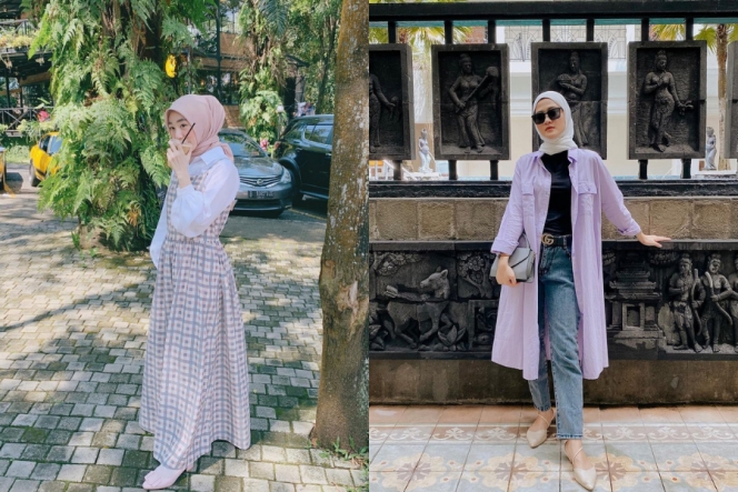 10 Potret Adu Gaya Larissa Chou dan Henny Rahman, Style Siapa yang Paling Kamu Suka?