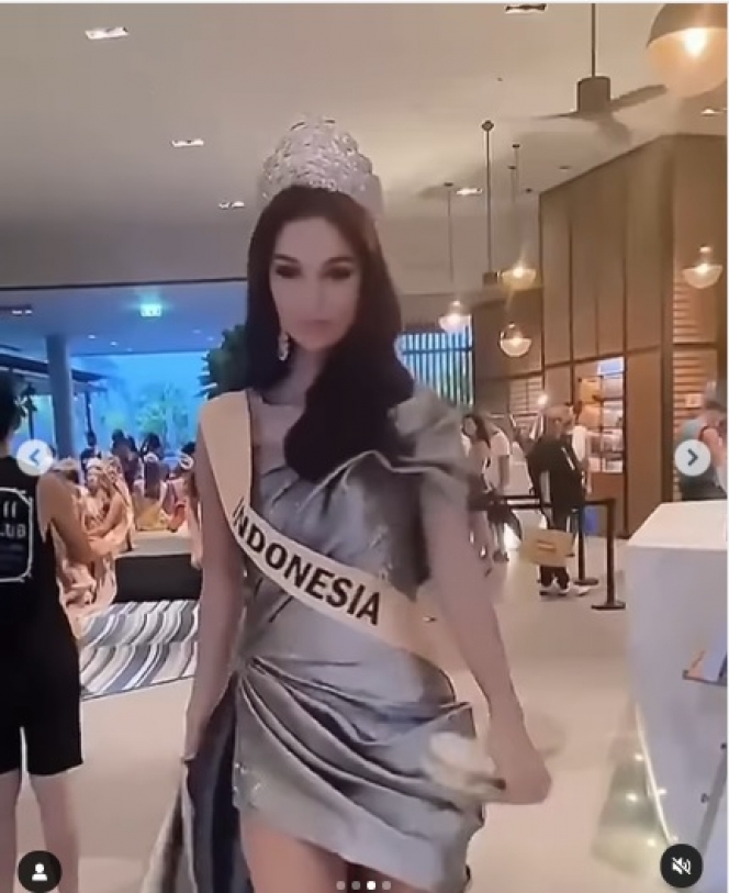 10 Poret Sophia Rogan Wakili Indonesia di Miss Grand International, Body-nya Semampai Banget