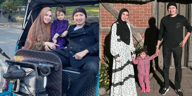 Potret Keseruan Kartika Putri dan Keluarga Kecilnya Jalan-Jalan ke Amerika, Wajah Polosnya Memesona!