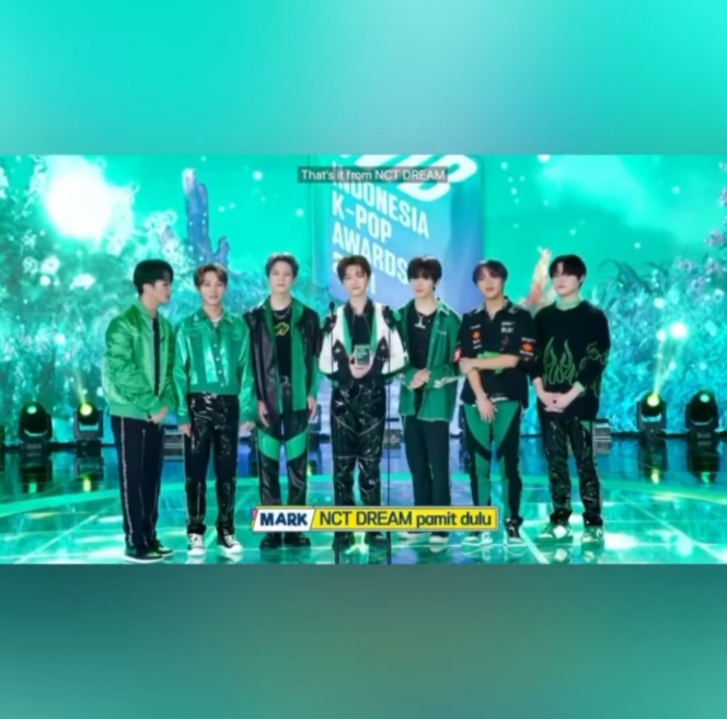 Bawakan Lagu Hot Sauce, Ini 7 Potret NCT DREAM di Acara WIB Indonesia K-Pop Awards 2021